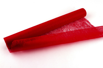 Vlizelin aranžerský a svatební 50cm x 8m ČERVENÝ