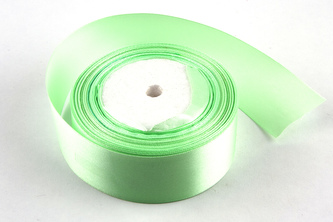 Saténová stuha 4 cm 170 světle zelená