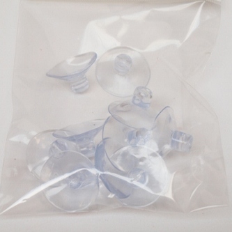 Małe silikonowe przyssawki - 10 szt./op.