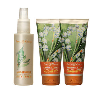 Frais Monde Lily Of The Valley tělová voda 125 ml + pěna do koupele 200 ml + tělový krém 200 ml