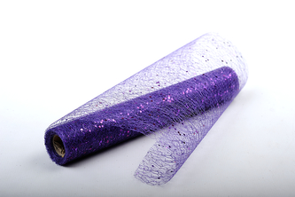 Fibre třpyt 30cm x 4,6m 7 FIALOVÝ