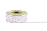 Polyesterový provázek 4mm bílý