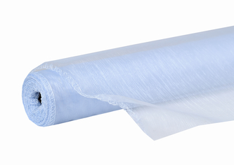Organza uni 48,5cm x 10m SV. MODRÁ