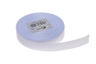 Stuha rypsová 2cm x 23m 1001-BÍLÁ