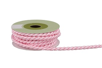 Polyesterový provázek 6mm růžový