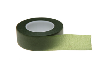 Zakončovací páska na květiny zelená