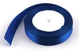Stuha saténová 2cm x 23m 40 MODRÁ