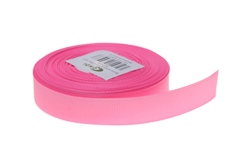 Stuha rypsová 2cm x 23m 1021-RŮŽOVÁ