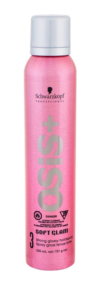 Schwarzkopf Osis+ Lak na vlasy Strong Glossy Holdspray 200 ml pro ženy