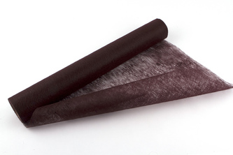 Vlizelin aranžerský a svatební 50cm x 8m HNĚDÝ