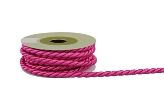 Polyesterový provázek 6mm tmavě růžový