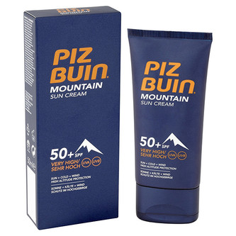 PIZ BUIN Mountain Opalovací přípravek na obličej 50 ml SPF50+ unisex