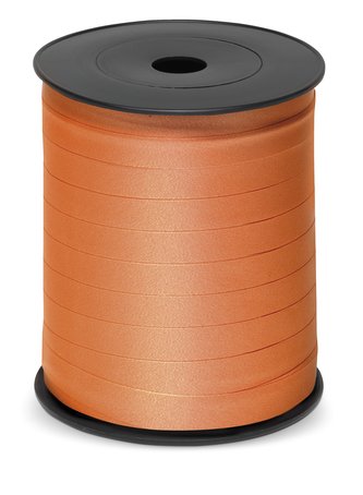 Stuha Liscio 9,5mm x 250m 12 světle oranžová