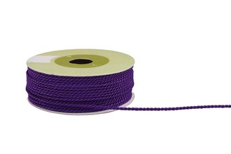 Polyesterový provázek 2mm fialový