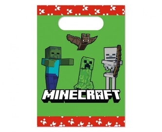 Party tašky Minecraft - 4 ks