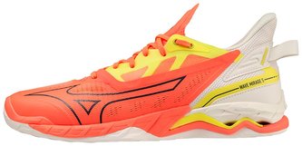 Mizuno WAVE MIRAGE 5 / NFlame/Black/Bolt2(Neon) Velikost boty: 44.5/10.0