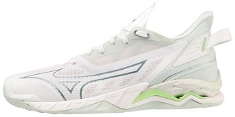 Mizuno WAVE MIRAGE 5 / Whte/GRidge/PatinaGreen Velikost boty: 38.0/5.0