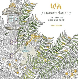 Japanese Harmony Coloring Book: Anti-Stress Coloring Book