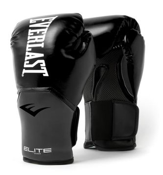 Everlast Rukavice ELITE TRAINING GLOVES Barva: Černá/šedá, Velikost: 10 OZ