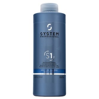 System Professional Smoothen Shampoo uhlazující šampon pro hrubé a nepoddajné vlasy 1000 ml
