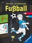 Mein Mal- und Rätselspaß: Fußball