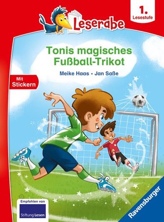 Tonis magisches Fußball-Trikot - lesen lernen mit dem Leserabe - Erstlesebuch - Kinderbuch ab 6 Jahren - Lesen lernen 1. Klasse