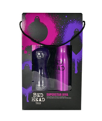 Tigi Bed Head Superstar sprej pro objem vlasů Bed Head Superstar Queen For A Day 320 ml + balzám na vlasy Bed Head Superstar Blowdry Lotion 250 ml