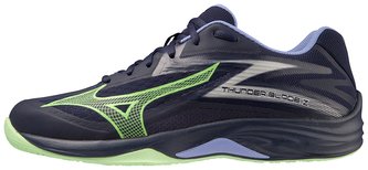 Mizuno THUNDER BLADE Z / EveBlue/TechGreen/Iolite Velikost boty: 44.5/10.0