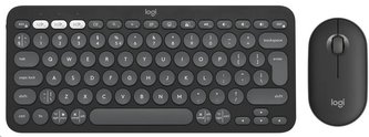 Logitech Pebble 2 Combo - TONAL GRAPHITE - US INT'L - 2.4GHZ/BT - INTNL-973 - UNIVERSAL