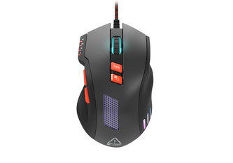 CANYON Herní myš CORAX GM-05N, drátová, sensor Sunplus 6651, makra, černá