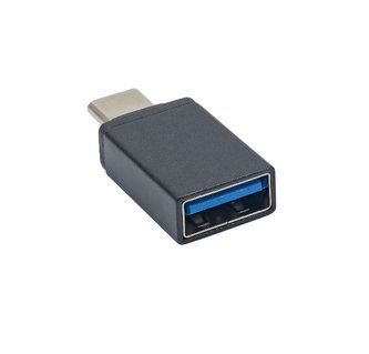 Akyga adaptér USB type C/USB 3.0 OTG/ABS/cerná