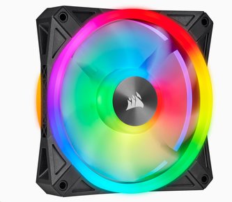 Corsair ventilátor QL Series QL120 RGB LED, 1x 120mm, 26dBA