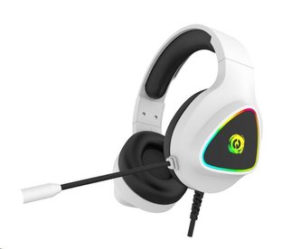 CANYON Herní headset Shadder GH-6, LED, PC/PS4/Xbox, Deep bass, kabel 2m, USB+2x3,5F TRS jack + rozbočovač