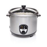 Tristar Rýžovar RK-6129 2,2l, on/off přepínač, kontrolka zap/vyp, 900 W, stříbrný