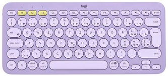 Logitech K380 Multi-Device Bluetooth Keyboard - LAVENDER LEMONADED - CZE-SKY