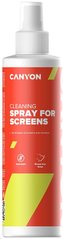 CANYON Čistící sprej CCL22 na plastové a kovové povrchy 250ml, antistatický, desinfekční