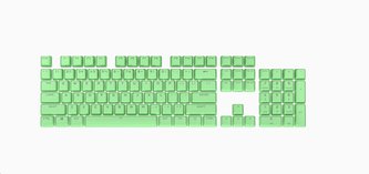 Corsair PBT DOUBLE-SHOT PRO Keycap Mod Kit - 104-Key, NA Layout, TBD Mint