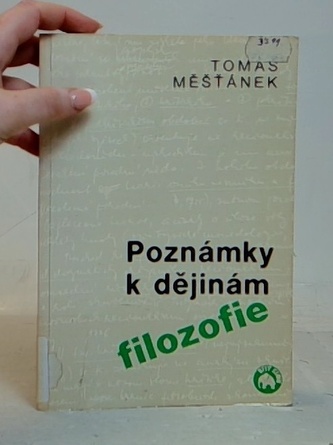 Poznámky k dějinám filozofie