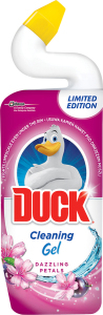 Duck Cleaning Gel Dazzling Petals Wc tekutý čistící přípravek, 750 ml