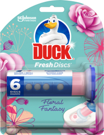 Duck WC blok Fresh Discs Floral Fantasy, 36 ml