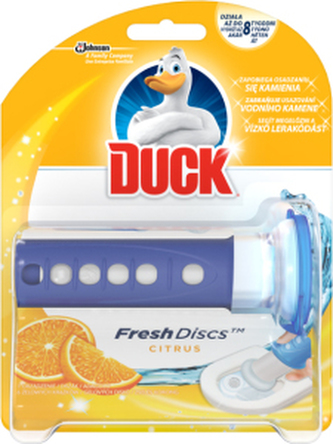 Duck WC blok Fresh Discs Active Citrus, 36 ml