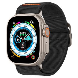 Spigen Lite Fit Ultra, black - Apple Watch 49mm/45mm/44mm/42mm