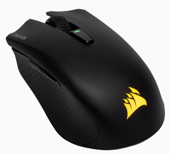 Corsair optická myš bezdrátová Gaming HARPOON RGB WIRELESS ,10000 dpi, 6 tlačítek - černá