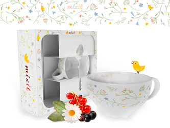 Mixit - Rozkvetlý hrnek v dárkové krabici (bez tubusu) 0 g