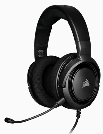 Corsair herní sluchátka s mikrofonem HS35 - Carbon (EU)
