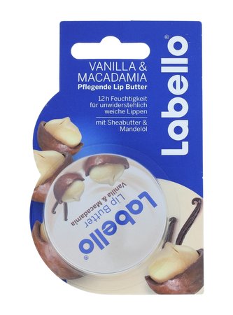Labello Lip Butter Balzám na rty Vanilla & Macadamia 19 ml pro ženy