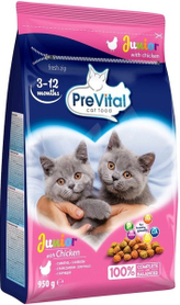PreVital Junior granule pro koťata 3-12 měsíců kuřecí, 950 g