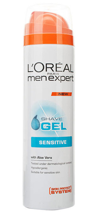 L´Oréal Paris Men Expert Gel na holení Sensitive 200 ml pro muže