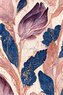Marmorträume - Premium Hardcover-Notizbuch A5 Soft Touch, liniert. Violett-blaue Marmorillusion mit schimmernden goldenen Detail