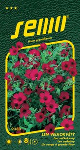 Len velkokvětý - červený 0,5g